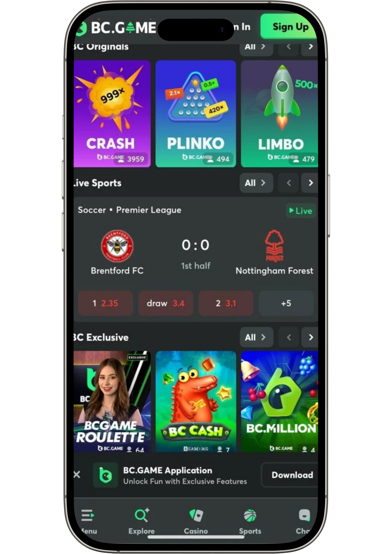 IInstall BC Game Mobile App